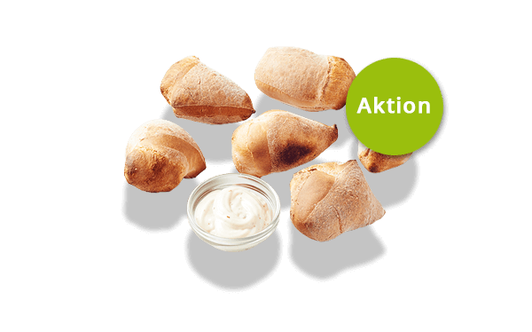 Pizzabrötchen gratis